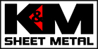 K&M Sheet Metal and Gutter Supply Logo